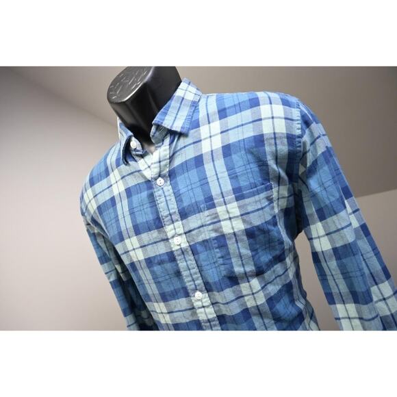 Bonobos Dress Shirt Tailored Slim Fit Plaid Casual Button Up Mens Size Large - Picture 1 of 8